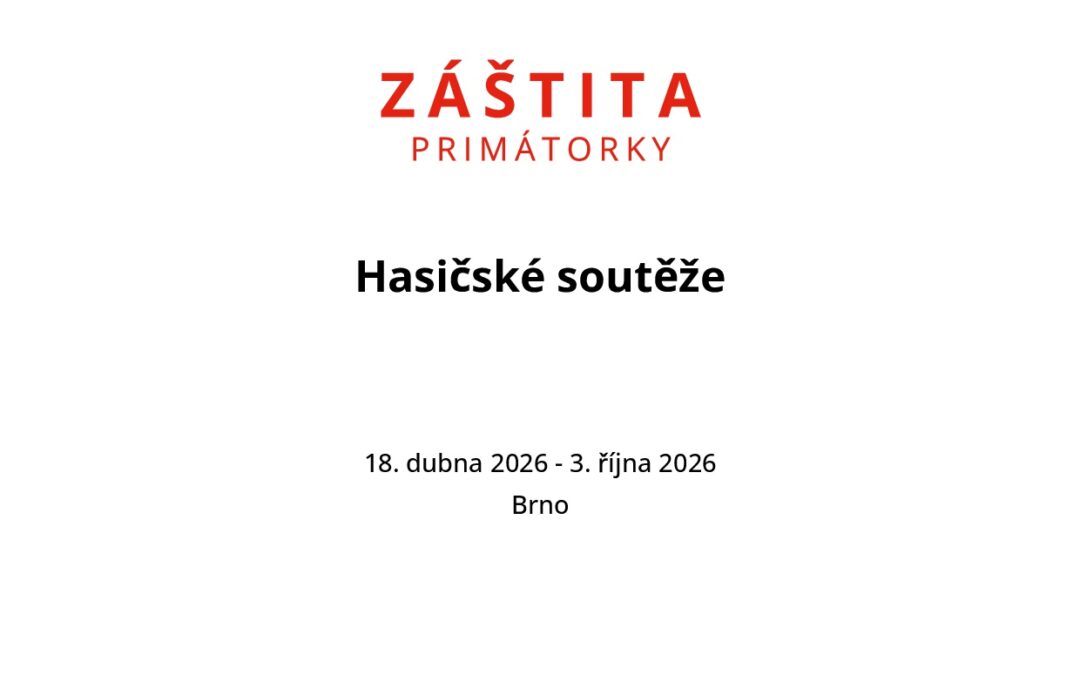 Záštita primátorky  – okresní kolo Hry Plamen a dorostu